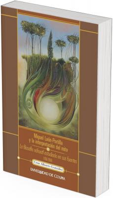 Portada con ilustración surrealista de formas naturales y una esfera luminosa que representa la filosofía náhuatl y la cosmovisión indígena.